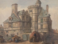 Circle of Paul Marny (1829-1914) - 19th Century Watercolour, Hotel D'Allyon