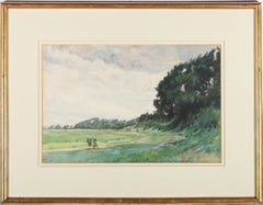 Frank Lewis Emanuel (1866-1948) - Framed Early 20th Century Watercolour, Camiers