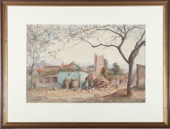Antique W. A. Sheldon  - 19th Century Watercolour, A Morning's Work
