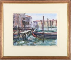 Anthony Bream (geb. 1943) - 1998 Aquarell, Grand Canal