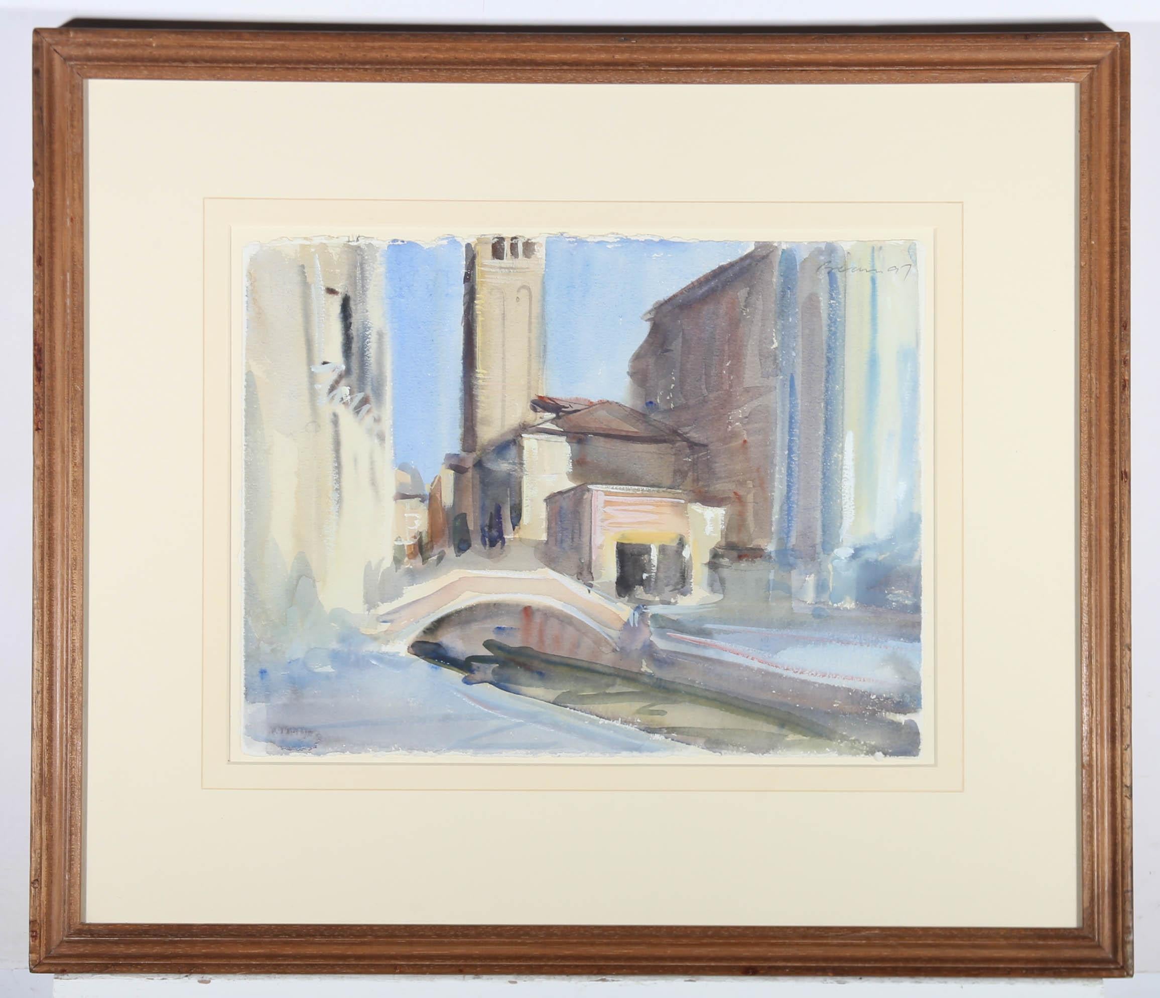 Anthony Bream (nato nel 1943) - Acquerello del XX secolo, Chiesa di San Barnaba 2