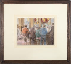 Used Audrey Lanceman (b.1931) - 20th Century Watercolour, The Pub