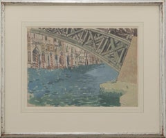 Erik Smith RWS (1914-1973) - Framed Watercolour, Grand Canal Venice