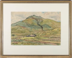 Ian McDonald Grant ARCA (1904-1993) - Gerahmtes Aquarell, Landschaft VI