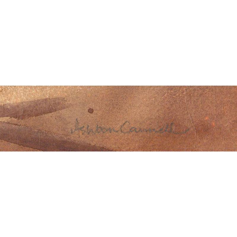 Ashton Cannell (1927-1994) - Aquarell des 20. Jahrhunderts, niedriges Wasser 2
