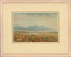 Bristol School Mid 19th Century Watercolour - Morning Mist