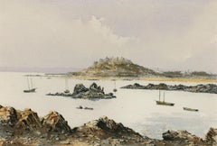 Eric Thompson - Contemporary Watercolour, Bordeaux Harbour