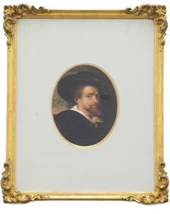 After Rubens (1577-1640) - 19th Century Watercolour, Self Portrait
