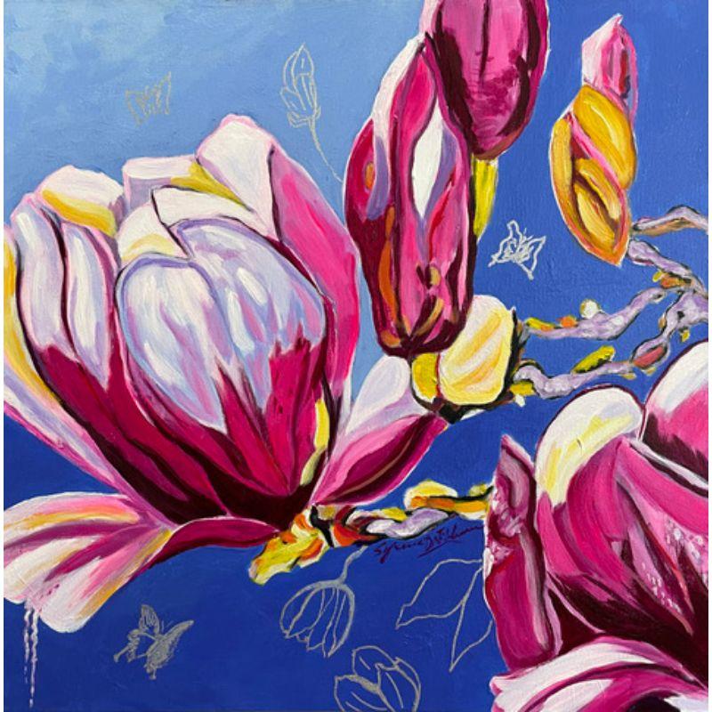 Magnolias - Art by Sylvia Ditchburn