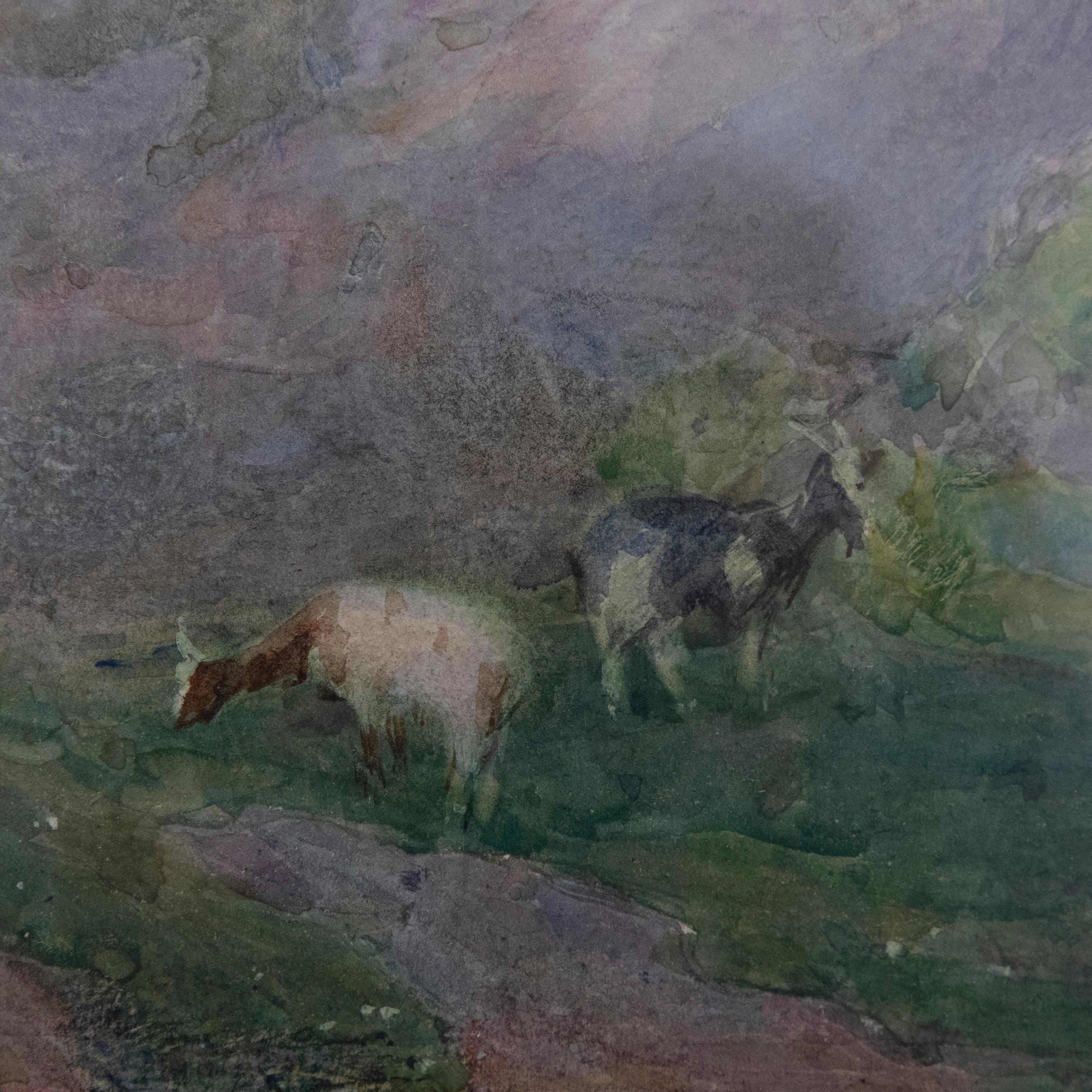 Max Ludby RI, RBA (1858-1943) - Framed Watercolour, A Surrey Woodland For Sale 3