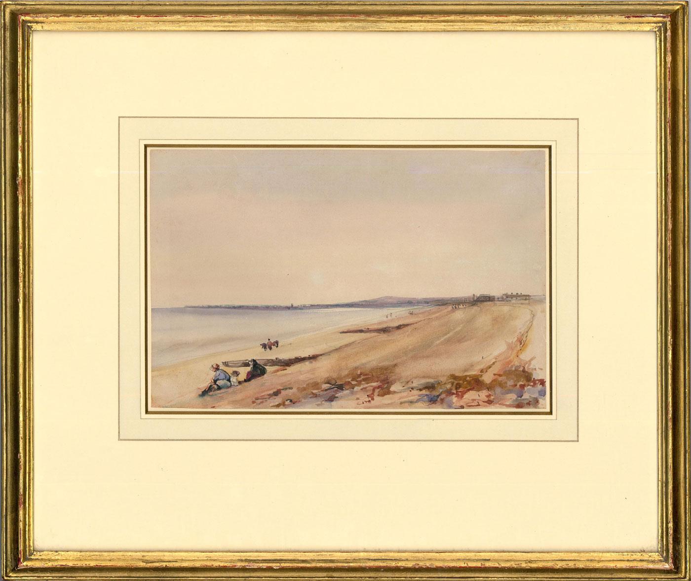 Charles Grey Graves (1783-1852) - Watercolour, Looking out to Sea For Sale 1