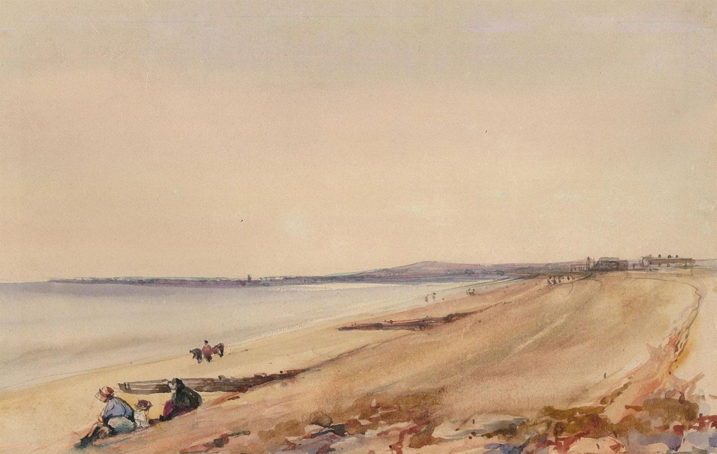 Charles Grey Graves (1783-1852) - Watercolour, Looking out to Sea For Sale 3
