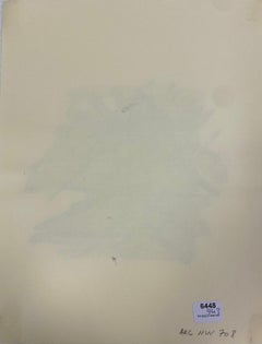 French Expressionist Abstract Original Painting Artists Studio Provenance