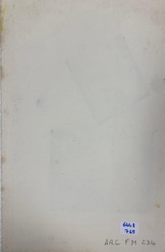 French Expressionist Abstract Original Painting Artists Studio Provenance