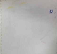 French Expressionist Abstract Original Painting Artists Studio Provenance