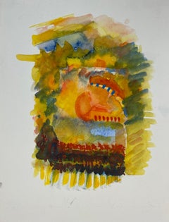 Expressionniste français - Peinture abstraite originale - Artiste - Provenance de l'atelier