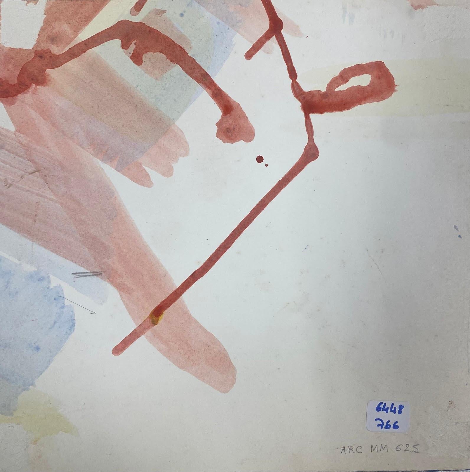 Abstract Expressionist Composition
by Jacques COULAIS (1955-2011)
gouache painting on paper/ card
unframed: 9.5 x 9.5 inches
condition: excellent
provenance: all the paintings we have for sale by this artist have come from the artists studio and are