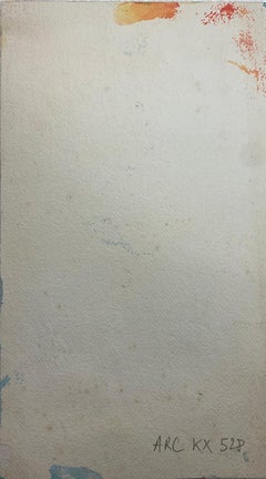 French Expressionist Abstract Original Painting Artists Studio Provenance