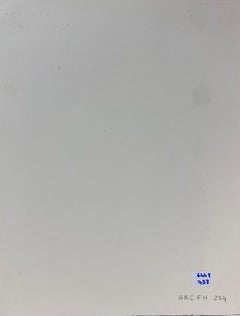 Abstraktes Originalgemälde des französischen Expressionismus, Atelier Provenienz