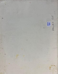 French Expressionist Abstract Original Painting Artists Studio Provenance