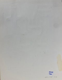 French Expressionist Abstract Original Painting Artists Studio Provenance