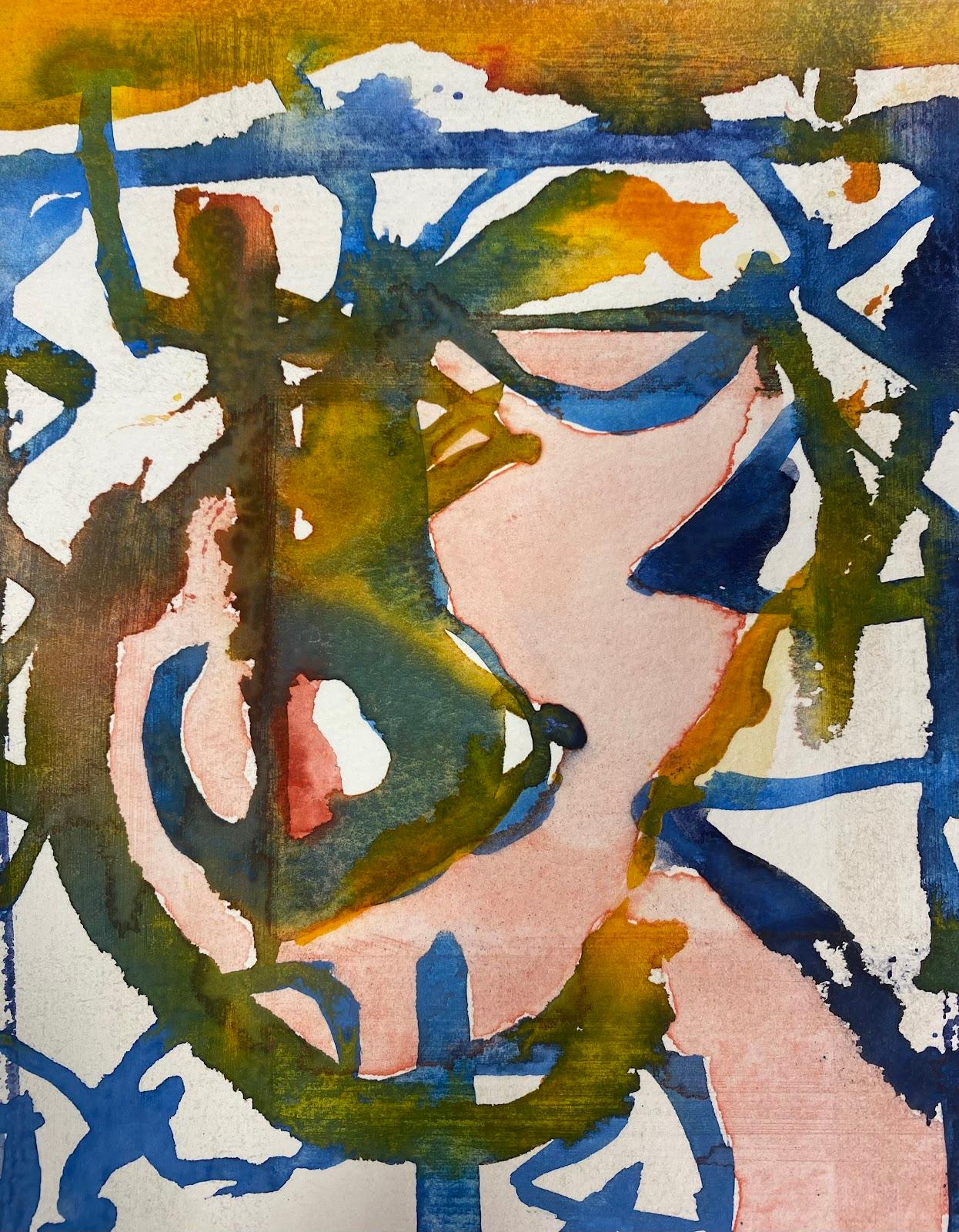 Composition expressionniste abstraite
par Jacques COULAIS (1955-2011)
peinture à la gouache sur carton
sans cadre : 7.75 x 7.75 pouces
état : excellent
provenance : tous les tableaux de cet artiste que nous avons en vente proviennent du Studio de
