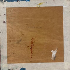 French Expressionist Abstract Original Painting Artists Studio Provenance