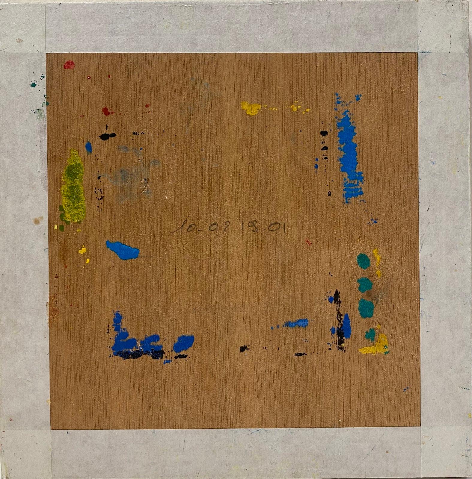 Composition expressionniste abstraite
par Jacques COULAIS (1955-2011)
peinture à la gouache sur carton épais
non encadré : 8 x 8 pouces
état : excellent
provenance : tous les tableaux de cet artiste que nous avons en vente proviennent du Studio de