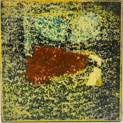 Expressionniste français - Peinture abstraite originale - Artiste - Provenance de l'atelier