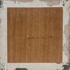 Pintura Expresionista Francesa Abstracta Original Estudio de Artistas Procedencia