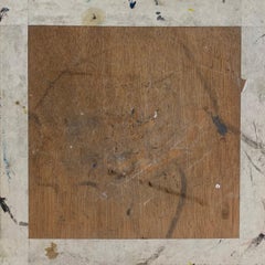 French Expressionist Abstract Original Painting Artists Studio Provenance