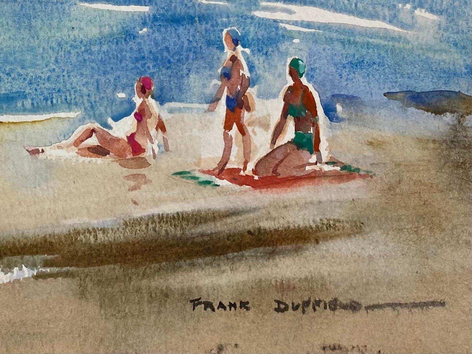 Frank Duffield (British, 1908-1982)
signed original watercolour painting on artistic paper, unframed
size: 10.5 x 14.75 inches
condition: overall very good, minor wear to the edges as is normal for an unframed work, minor staining from age/ light to