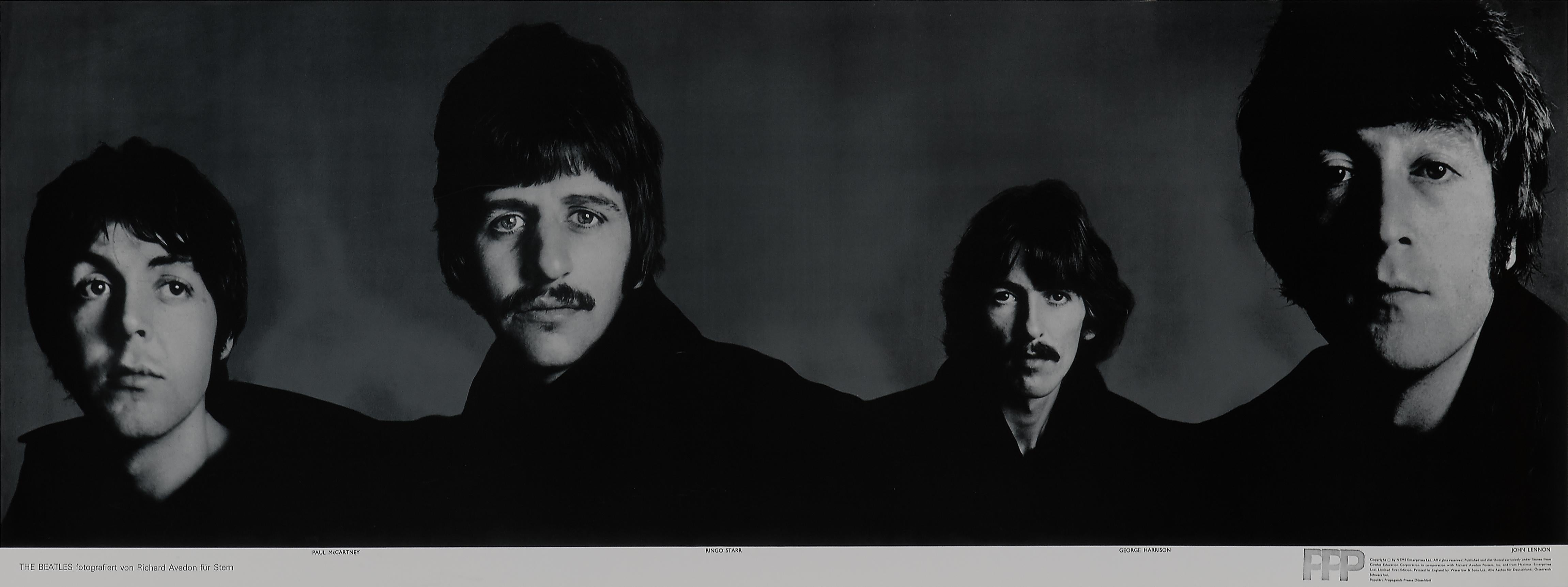 'The Beatles' Complete Set of Five Promotional Posters by Richard Avedon, 1967 For Sale 6