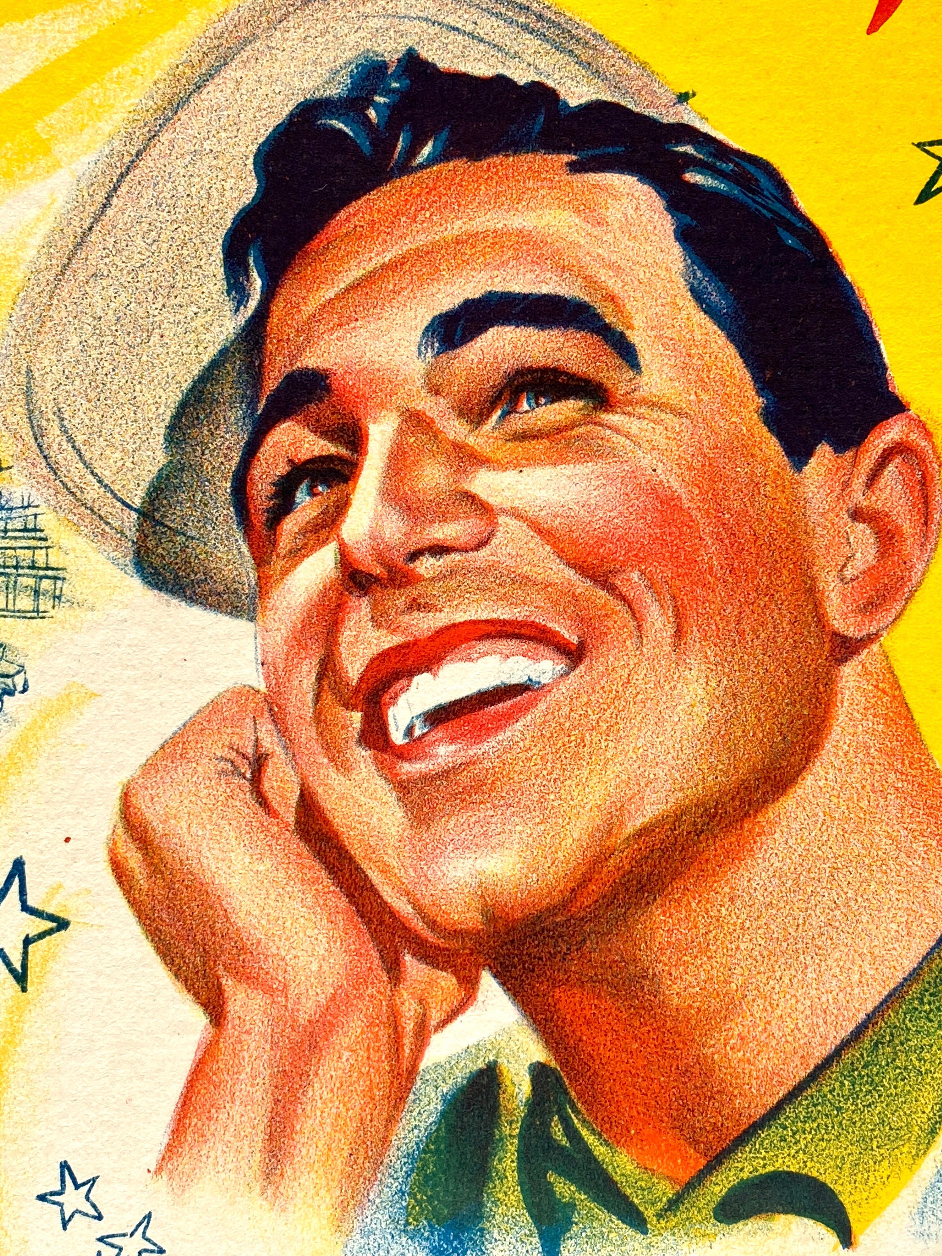 'An American in Paris' Original Vintage Australian Daybill Movie Poster, 1951 For Sale 5