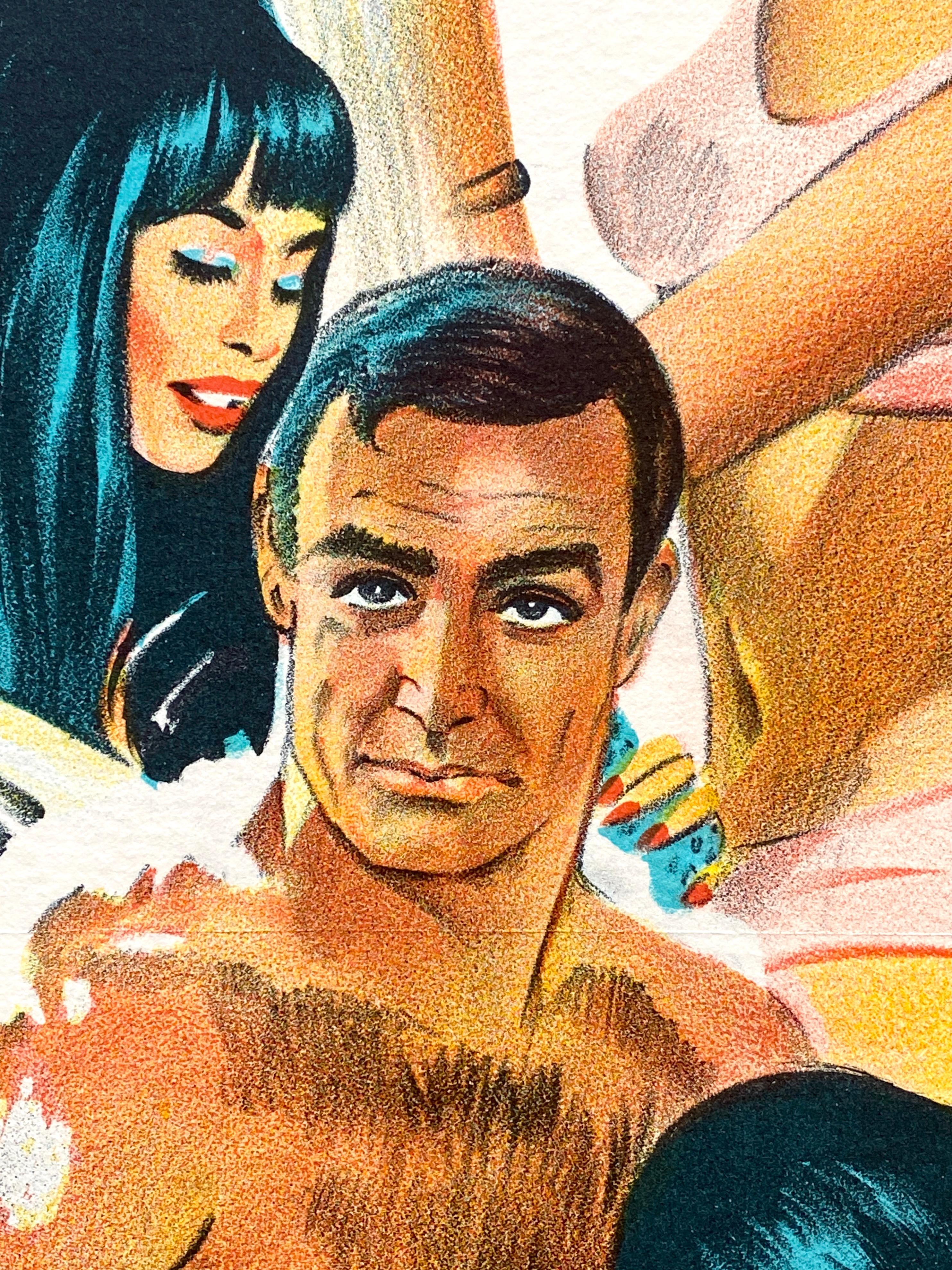 James Bond 'You Only Live Twice' Original Vintage Movie Poster, Australian, 1967 For Sale 1