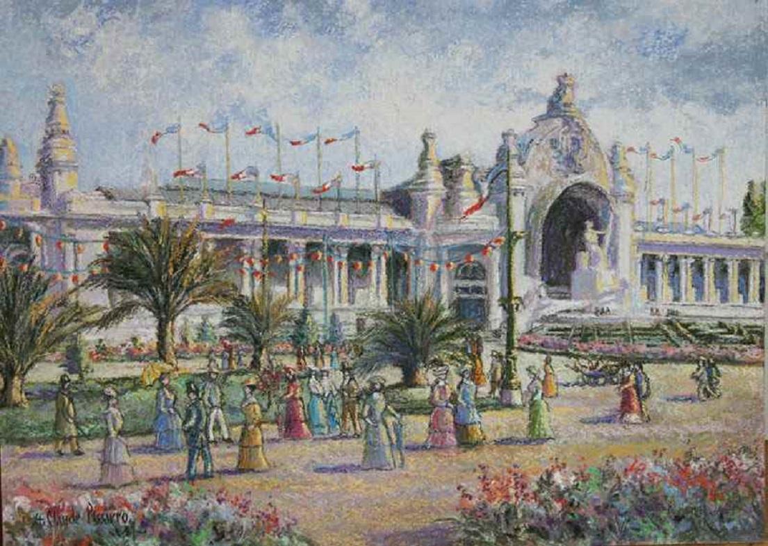 Figurative Art di Hughes Claude Pissarro - Marsiglia di H. H. Claude Pissarro - Pastello su cartoncino