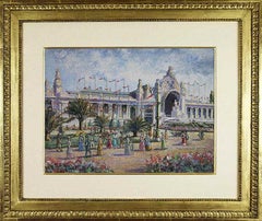 Marseille by H. Claude Pissarro - Pastel on Card