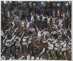 Helen Steinthal (1911-1991) - Double Sided 20th Century Gouache, Island Paradise
