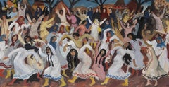 Vintage Helen Steinthal (1911-1991) - 20th Century Gouache, The Dance II