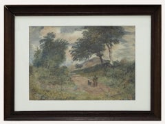 Mid 20th Century Watercolour - Ruthin Landscape, Wales