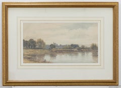 David Law RBA RPE (1831-1902) - Framed Watercolour, A View of Windsor Castle