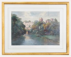 Vintage Edward Mills (fl. 1876-1918) - Early 20th Century Watercolour, Warwick Castle
