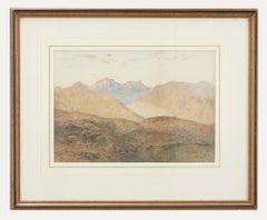 William Westhofen (1842-1925) - Framed Watercolour, Sunset near Swellendam