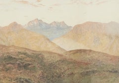 William Westhofen (1842-1925) - Framed Watercolour, Sunset near Swellendam