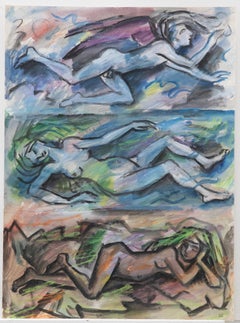 Helen Steinthal (1911-1991) - 20th Century Watercolour, Nudes in Colour