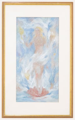 Louis Boermeester (1908-1992) - Framed 20th Century Watercolour, Birth of Venus