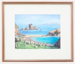 Mary Quine - Framed Contemporary Pastel, Jura From Mull