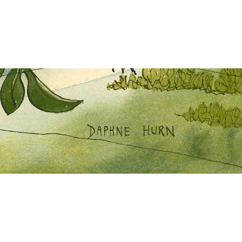 Daphne Hurn – Aquarell des 20. Jahrhunderts, erste Zeichen des Frühlings 2