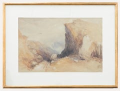 Attrib. William Evans (1798-1877) - Watercolour, Pass of Kenmare (Moll's Gap)
