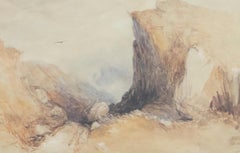 Attrib. William Evans (1798-1877) - Watercolour, Pass of Kenmare (Moll's Gap)